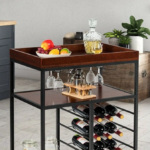 Le chariot de service pour sommelier : un outil de présentation élégant